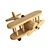 Wooden Toy Plane | Handcrafted & Eco-Friendly 3D model small image 1