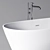 Luxurious Baia Bathtub and Indigo Mixer 3D model small image 3