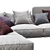 Modern Comfort: Sofa K2 by Arflex 3D model small image 4