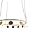 Mantra SHELL Pendant Chandelier: Elegant Golden Shell Design 3D model small image 2