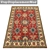 1968 Carpets Set: High-Quality Textures for Close and Distant Views 3D model small image 3