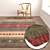 1969 Vintage Carpet Set 3D model small image 5