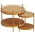 Midcentury Modern Luxury: Erni Side Table 3D model small image 3