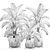 Title: Tropical Plant Collection: Banana Palm, Ravenala, Strelitzia 3D model small image 5