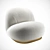 Pacha Lounge Chair: Modern Elegance & Ultimate Comfort 3D model small image 4