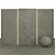 Sleek GrayStone Textured Slabs 3D model small image 2