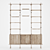 Modern Amu Concept Bookshelf Rack 1 3D model small image 1