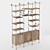 Modern Amu Concept Bookshelf Rack 1 3D model small image 3