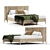 KOPPAR Wooden Bed: Stylish and Sturdy 3D model small image 1