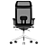 ErgoMesh Office Chair: Multicolor Netting, 3D Design 3D model small image 3