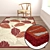 1976 Vintage Carpets Set: High-Quality Textures 3D model small image 5