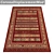 1977 Carpets Set: High-quality Textures for Close and Distant Shots 3D model small image 4