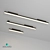 Sleek Magnetic Track Lamp 3D model small image 4