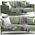 Simpliciter Sofa by Maxalto 3D model small image 1