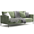 Simpliciter Sofa by Maxalto 3D model small image 2