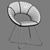 Sleek Modern Accent Chair: Duhome 3D model small image 5