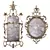 Elegant Duo: George 2 Mirror Set 3D model small image 3