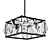 Elegant Diamond Glass Lighting 3D model small image 1