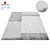 Soft Touch Viscose Rug 3D model small image 1