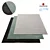 Premium Wool Rug: Elegant Gray 3D model small image 1