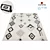 Modern Gray Rug Oyo 2.5Kx2K 3D model small image 1