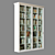 Sliding Door Bookcase (Library) 3D model small image 2