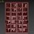 Sliding Door Bookcase (Library) 3D model small image 3