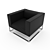 ELECTRA Office Armchair: Sleek, Stylish, Comfortable 3D model small image 2