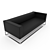 ELECTRA Three-Seater Office Sofa 3D model small image 1