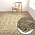 1982 Carpets Set: High-Quality Textures for Close and Far Perspectives 3D model small image 5