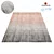 Elegant Viscose Gida Rug 3D model small image 1