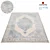 Blue Haven Viscose Rug 3D model small image 1