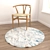 Versatile Set of Round Carpets 3D model small image 4