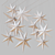 Swedish Stars Decor Set 3D model small image 5