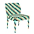 Versmissen Jasy: Stylish Fabric Dining Chair 3D model small image 4