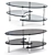 Modern Ryan Rove Coffee Table 3D model small image 3