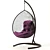 OM Swing Chair: Eco-Rattan, Steel Frame, 160kg Capacity 3D model small image 1