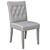Customizable Flynn Dining Chairs 3D model small image 5