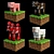 Pixelated Adventure: Minecraft Figurine Pack 3D model small image 5