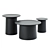 Stylish Coco Coffee Table Set 3D model small image 2