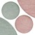 Elegant Round Rugs | No. 101 3D model small image 1