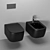 Antonio Lupi Komodo Wall-Hung Toilet 3D model small image 1