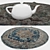 Title: Round Carpets Set: Versatile and Realistic 3D model small image 3