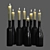 Bottle Cap Candleholders 3D model small image 1