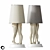 Romantic Relationship Table Lamp 3D model small image 1