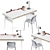 Efficient Workplace System by Bene 3D model small image 1