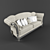 Comfort Max Sofa 3D model small image 1