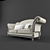 Comfort Max Sofa 3D model small image 2