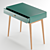 Scandi Writing Desk 3D model small image 2