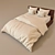 Sleek Modern Bed - 1600 x 2000mm 3D model small image 4